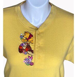 Vintage Disney Store Womens Large Winnie the Pooh short sleeve Thermal